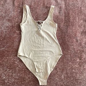 V Neck Leotard/ Body suit